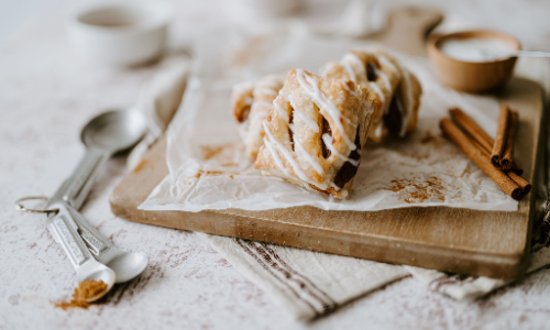 Cinnamon Pastry Puffins