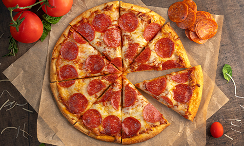 Bella Napoli pepperoni pizza