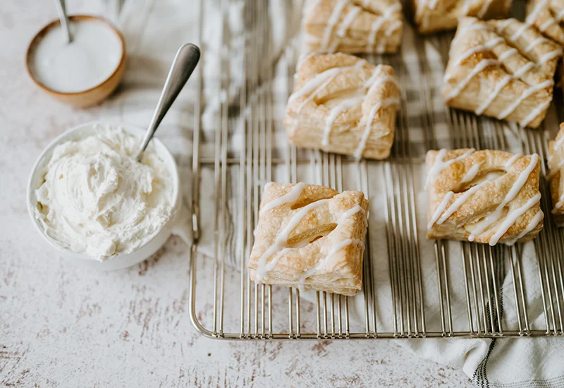 Pastry Puffins fresh from the oven