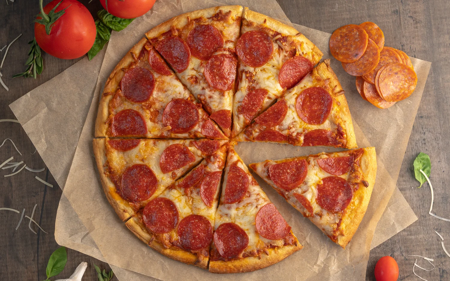 Bella Napoli frozen pepperoni pizza