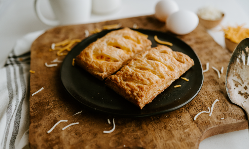 Breakfast Pizza Pastry Puffins