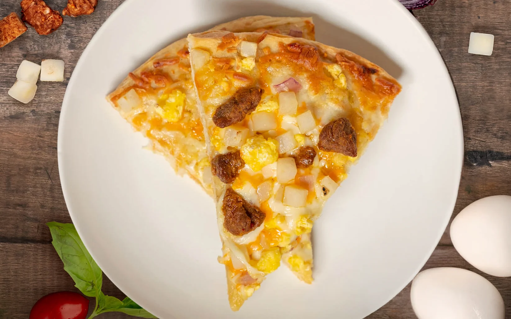 Bella Napoli breakfast pizza