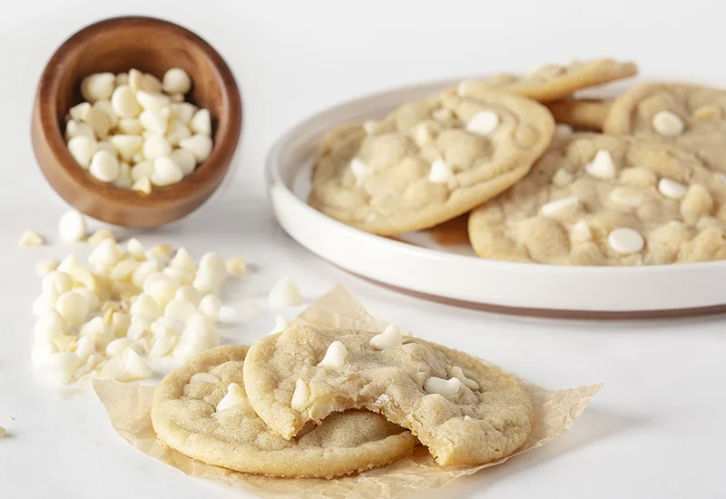 White chip cookies