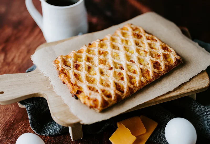 Breakfast Pizza Puffin