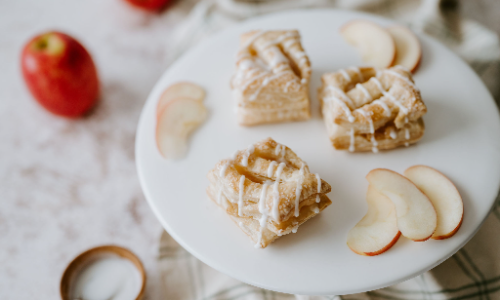 Apple Pastry Puffins